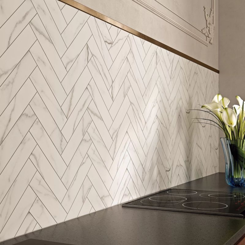 Classic Marble Carrara 6x25