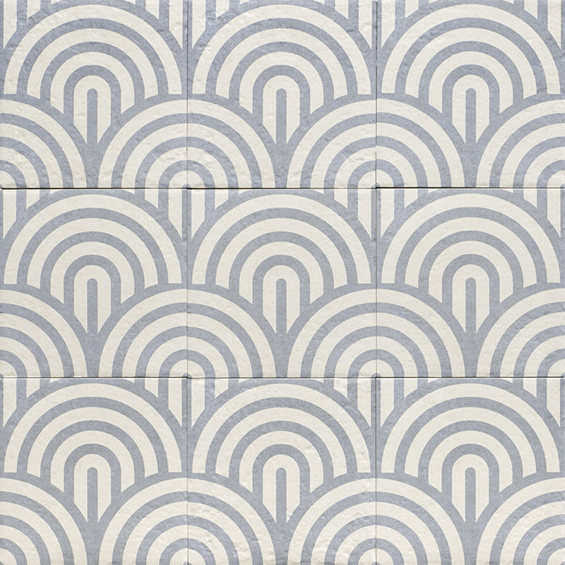Decor Blue Three 20x20