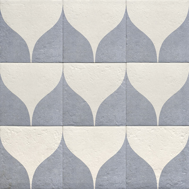Decor Blue Two 20x20