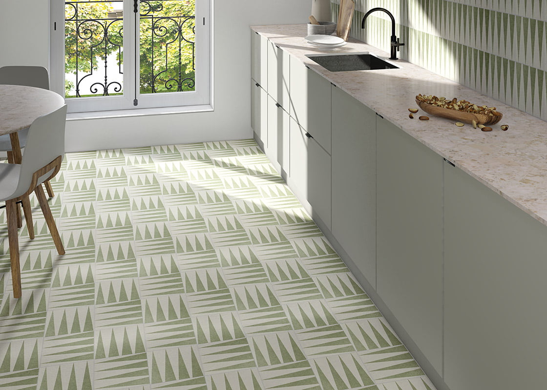 Decor Green Four 20x20