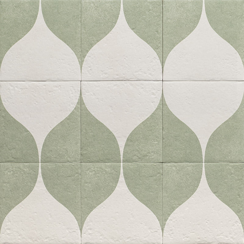Decor Green Two 20x20