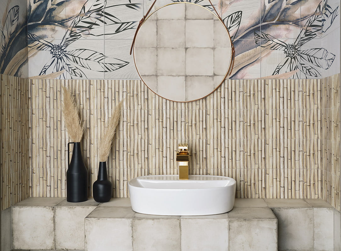 Bamboo White 15x30