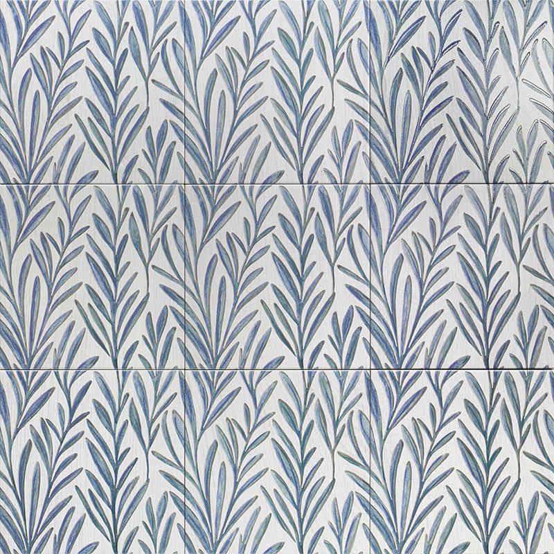 Foliage Indigo 20x20